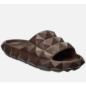 Valentino Roman Stud Turtle Rubber Slide EU 38 / 8 US‎